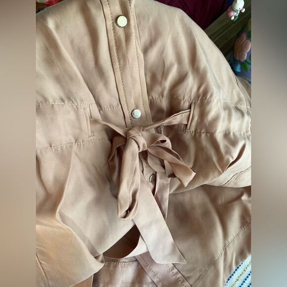 Veronica Beard Romper Women’s Nude Size 10 Sleeveless Drawstring Spring Designer - Picture 15 of 16